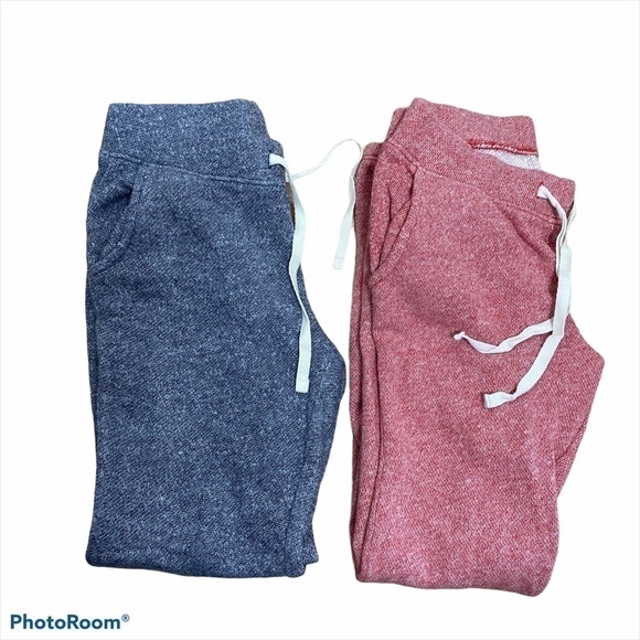 Gap Kids Sweatpants Bundle Sz Medium Gray Red Youth Boys - Picture 1 of 8